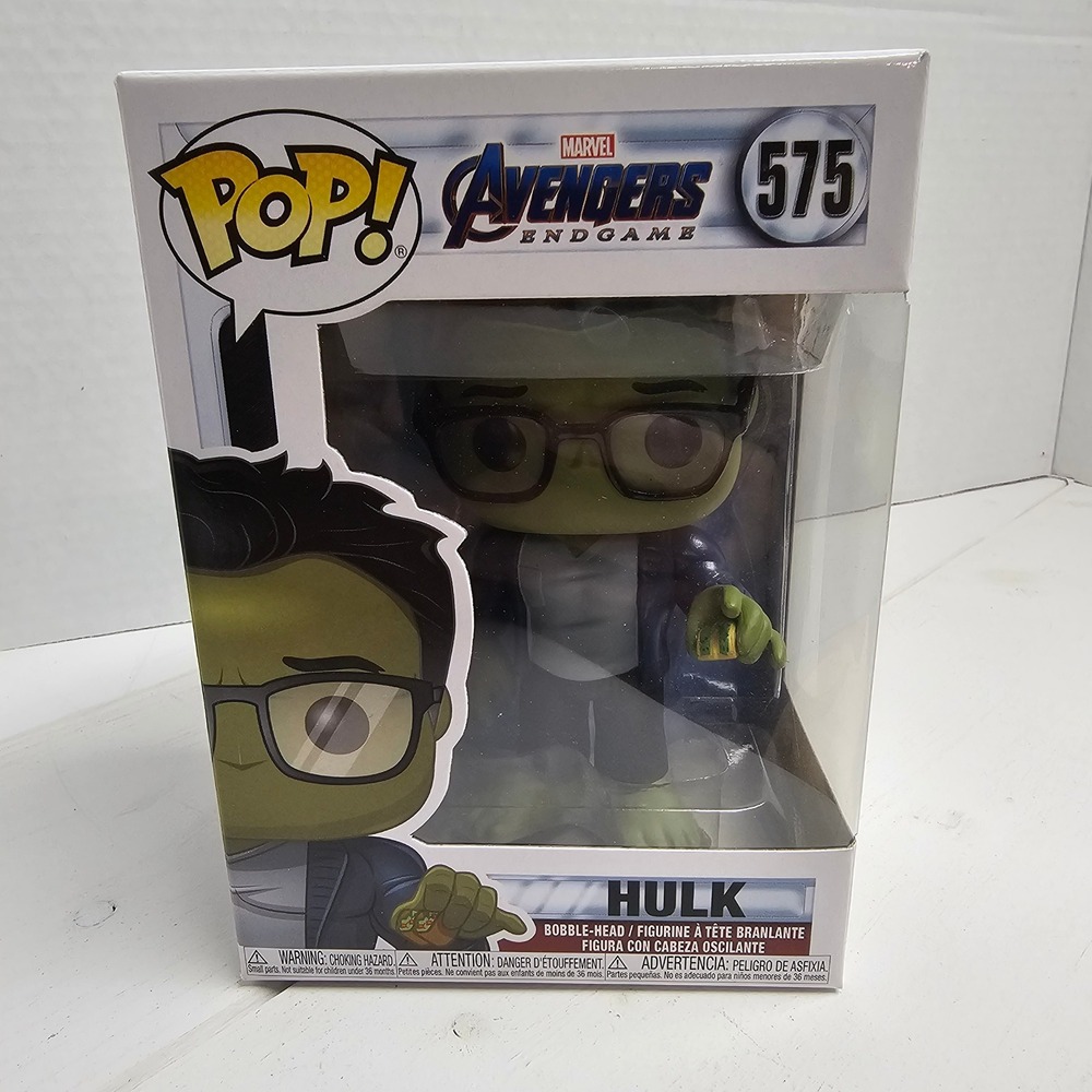Funko Pop Marvel Avengers Endgame Hulk 575 Vinyl Bobble Head Figure Taco Glasses